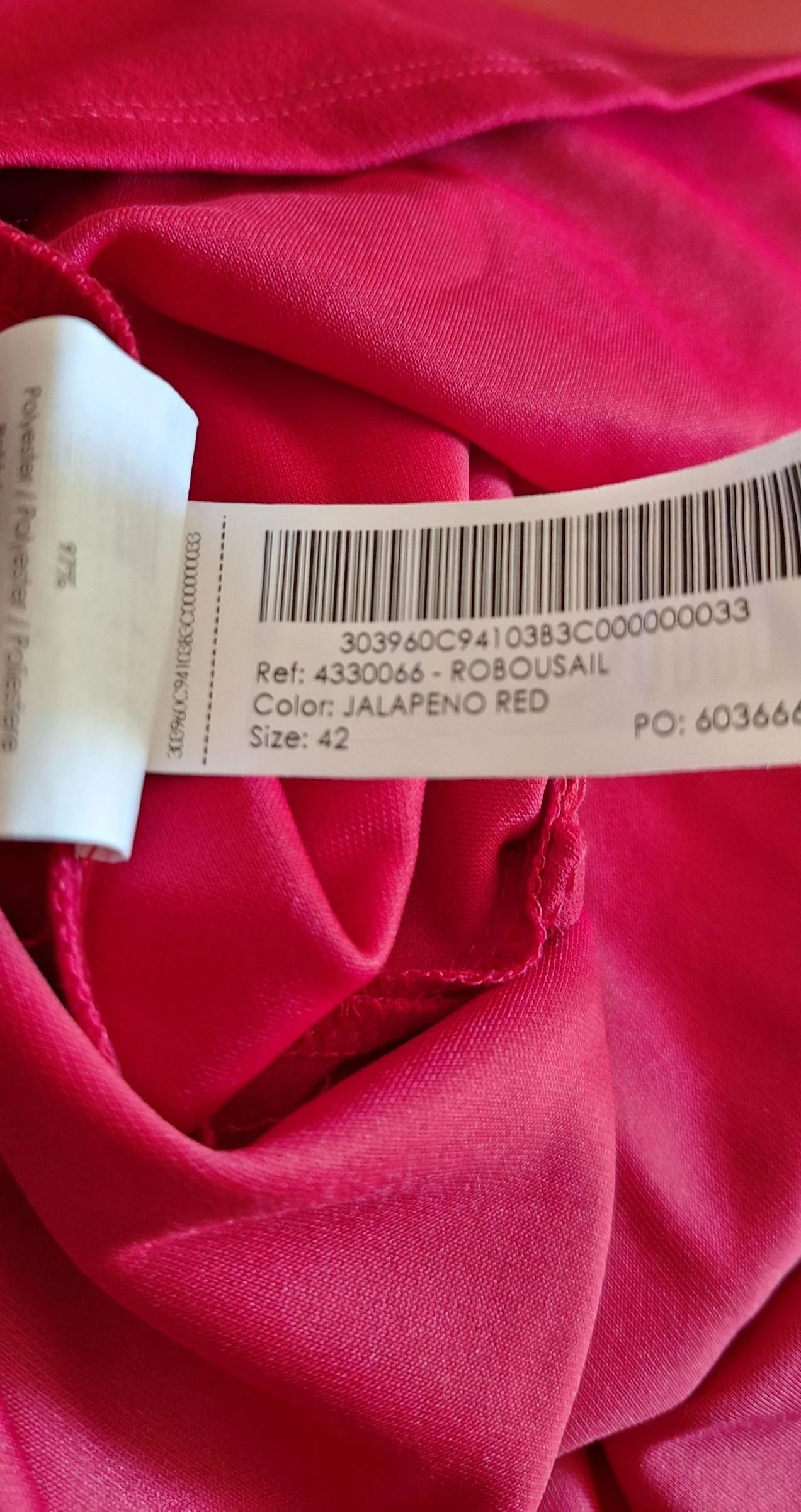 Vestido verão vermelho e branco Cache cache ❤️ – photo 5